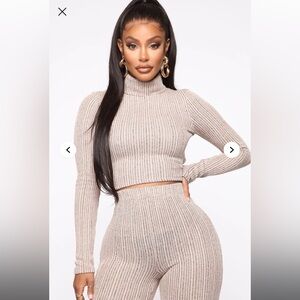 Fashion Nova Knits Not Over Sweater Set